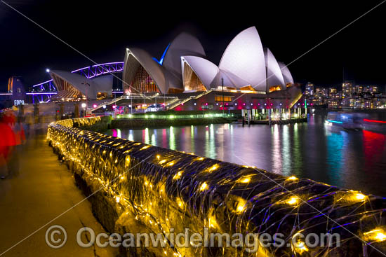 Opera House Vivid photo