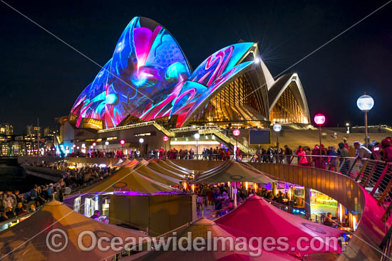 Vivid Sydney Opera House photo Vivid Sydney Opera House photo