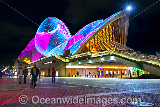 Vivid Sydney Opera House photo Vivid Sydney Opera House photo