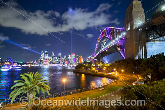 Vivid Sydney City photo