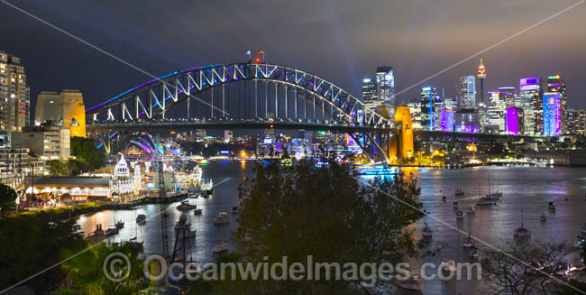 Vivid Sydney City photo