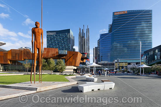 Yagan Square, Perth City, Western Australia. Photo - Gary Bell Yagan Square, Perth City, Western Australia. Photo - Gary Bell