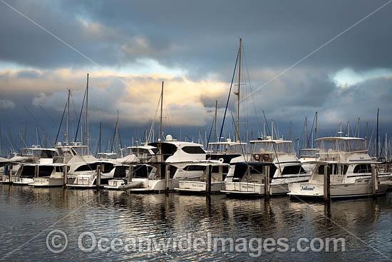 Fremantle boat harbour photo