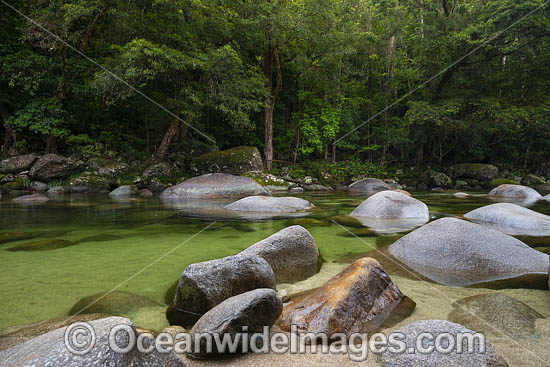 Mossman Gorge, situated in the Daintree National Park. Far North Queensland, Australia. Photo - Gary Bell Mossman Gorge, situated in the Daintree National Park. Far North Queensland, Australia. Photo - Gary Bell