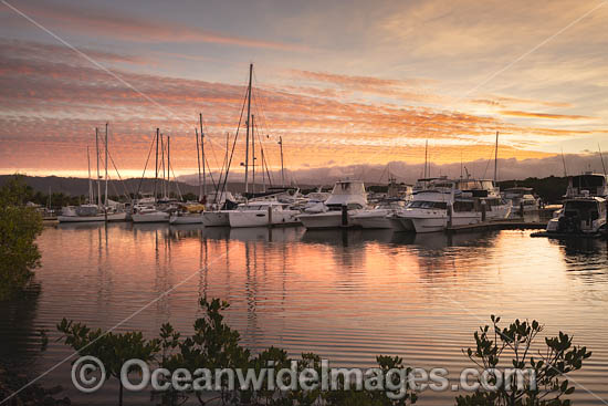 Port Douglas marina during sunset. Port Douglas, Far North Queensland, Australia. Photo - Gary Bell Port Douglas marina during sunset. Port Douglas, Far North Queensland, Australia. Photo - Gary Bell