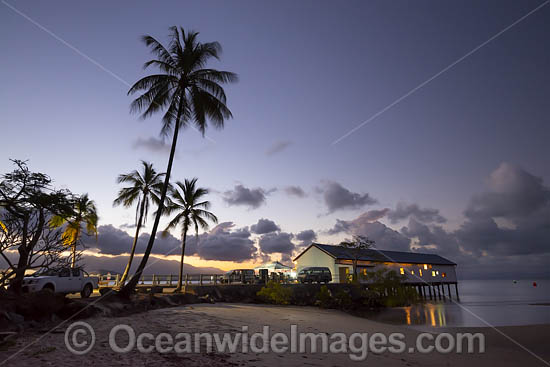 Historic Sugar Wharf during dusk. Port Douglas, Far North Queensland, Australia. Photo - Gary Bell Historic Sugar Wharf during dusk. Port Douglas, Far North Queensland, Australia. Photo - Gary Bell