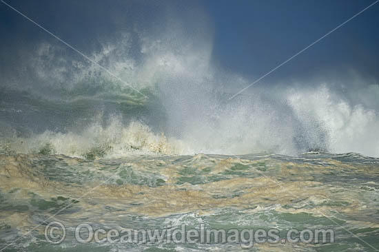 Crashing wave. Creascent Head, New South wales, Australia. Photo - Gary Bell
