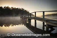 Misty Wallaga Lake Photo - Gary Bell