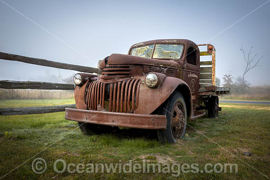 Old Chevrolet truck photo