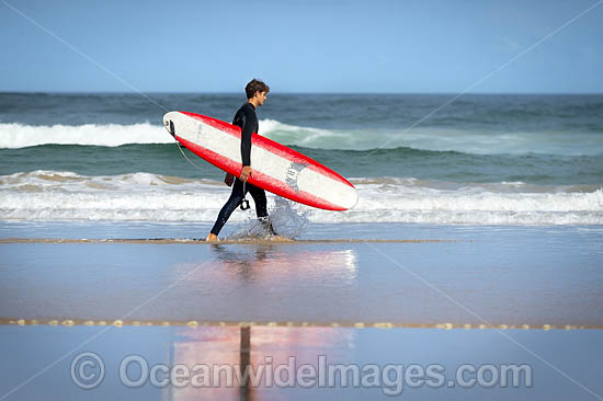 Surfer. Emerald Beach, New South Wales, Australia. Photo - Gary Bell