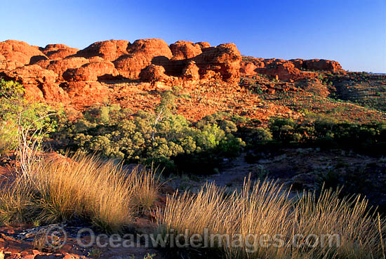 Sandstone domes Kings Canyon photo