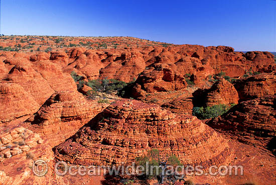 Sandstone domes Kings Canyon photo