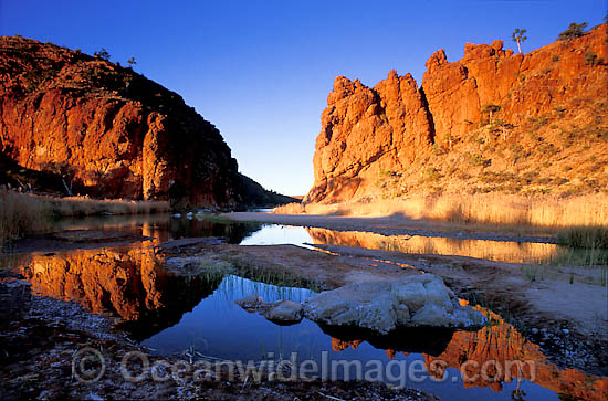 Glen Helen Gorge MacDonnell Ranges photo Glen Helen Gorge MacDonnell Ranges photo
