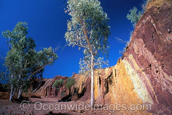 Ochre Pits Central Australia photo