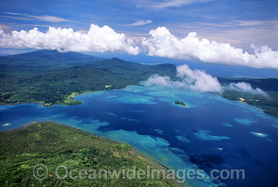 Aerial New Britain Island photo