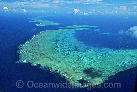 Aerial Ribbon Reefs photo