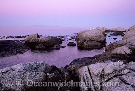 Granite boulder South Africa photo