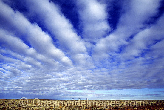 Clouds Desert Scene Australia photo