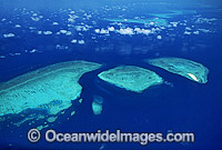 Aerial view of far northern Ribbon Reefs