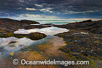 Coastal Seascape at Gallows Beach, Coffs Harbour, New South Wales, Australia.