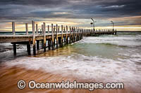 Safety Beach Jetty. Port Phillip Bay, Mornington Peninsula, Victoria, Australia.