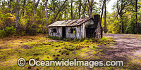 Mulligans Hut, situated in the Gibraltar Range national Park, New South Wales, Australia.