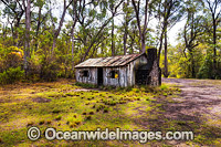 Mulligans Hut, situated in the Gibraltar Range national Park, New South Wales, Australia.