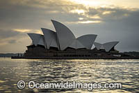Sunrise at Sydney Opera House. Sydney, New South Wales, Australia.