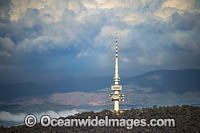 Telstra Tower. Telecommunications tower and lookout situated above the summit of Black Mountain in Australia's capital city of Canberra.