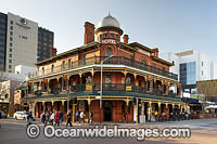 Historic Brass Monkey Hotel, Perth City. Perth, Western Australia.