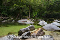 Mossman Gorge, situated in the Daintree National Park. Far North Queensland, Australia.