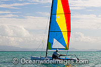 Hobi-cat sailing Hayman Island Photo - Gary Bell
