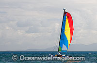 Hobi-cat sailing Hayman Island Whitsunday Islands Photo - Gary Bell