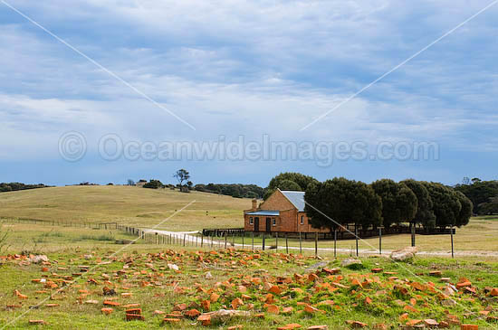 Wybalenna Chapel Flinders Island photo Wybalenna Chapel Flinders Island photo