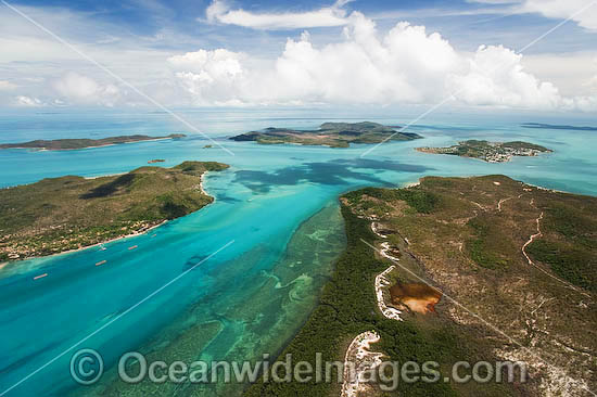 Aerial Torres Strait Islands photo Aerial Torres Strait Islands photo