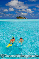 Snorkel at tropical Island Photo - Gary Bell