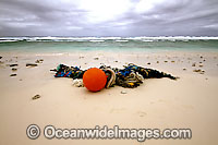 Fishing debris on beach Photo - Inger Vandyke