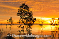 Lake Menindee at sunrise Photo - Gary Bell