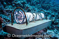 Marine sound recorder Photo - David Fleetham