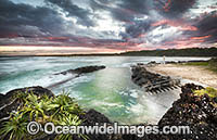 Sawtell Rock Pool at sunset Photo - Gary Bell
