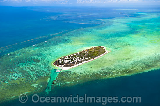 Heron Island with Red Tide photo