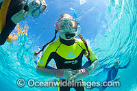 Children Snorkeling Photo - Gary Bell