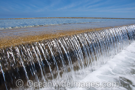 Tidal Wall Heron Island photo Tidal Wall Heron Island photo