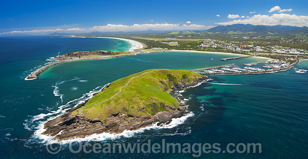 Coffs Harbour aerial photo