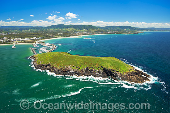 Coffs Harbour Jetty aerial photo Coffs Harbour Jetty aerial photo