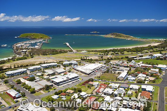 Aerial Coffs Harbour photo Aerial Coffs Harbour photo