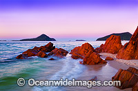 Port Stephens at sunset Photo - Gary Bell