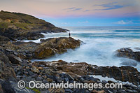 Coffs Harbour Beach at sunset Photo - Gary Bell