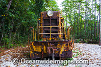 Rusty train Christmas Island Photo - Gary Bell
