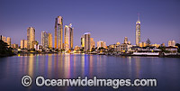 Surfers Paradise at twilight Photo - Gary Bell